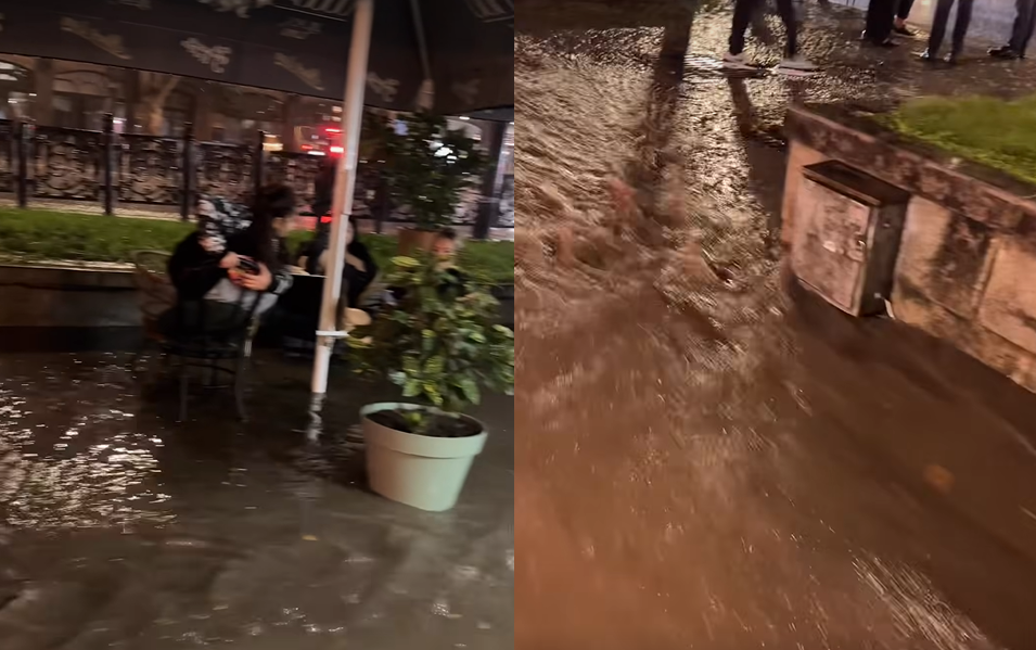 VIDEO: რუსთაველის გამზირი ამ წუთებში - კადრები სოციალურ ქსელში ვრცელდება