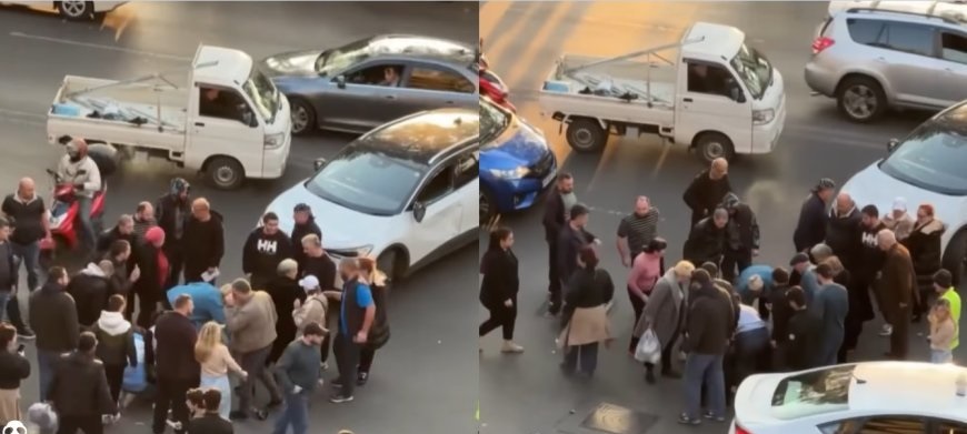 VIDEO: ღმერთო თვალებს ვერ ვუჯერებ ეს ხდება ამ წუთებში, ცოტნე დადიანის ქუჩაზე - კადრები სოციალურ ქსელში ვრცელდება