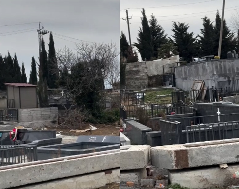 VIDEO: რა ხდება "თბილისი მოლთან" მდებარე სასაფლაოს ტერიტორიაზე? - კადრები, რომლებსაც მოქალაქე ავრცელებს საგანგაშოა