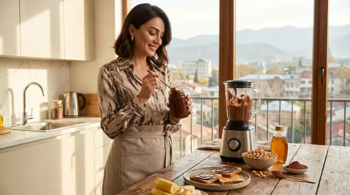 შოკოლადის არაქისის კარაქი სახლში: სწრაფი და ჯანსაღი რეცეპტი