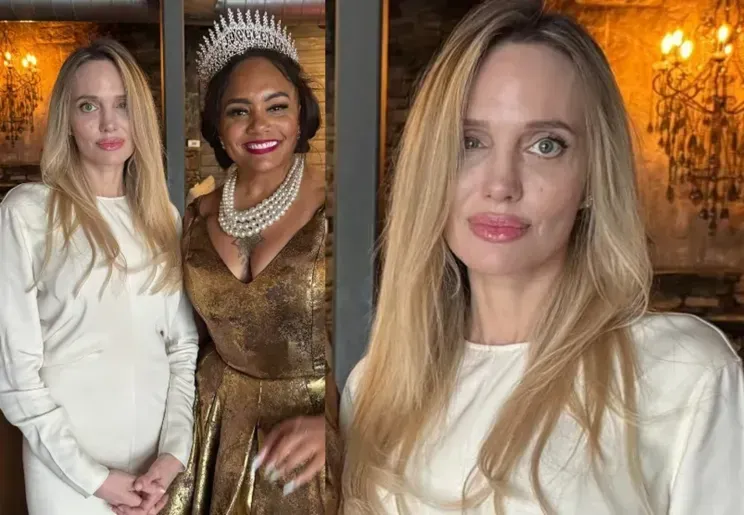 "რა დაემართა მის თვალებს?" - 50 წლის ანჯელინა ჯოლის ახალი ფოტოები და შეცვლილი გარეგნობა, რომელიც განხილვის საგანია